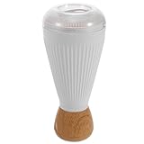 STOBAZA Manuelle Pfeffermühle Salzstreuer Tragbare Kleine Gewürzmühle aus Metallzahnrädern mit Verschluss Nachfüllbar für Küche Grillabende und Reisen