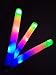 YJOY LED Foam Glow Sticks-24PCS Light Up Foam Baton Glow in The Dark Party Supplies with 3 Flashing Modes for Festivals Rave Birthday Wedding Halloween Christmas