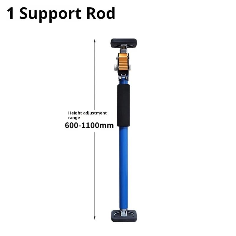 Varillas De Soporte Ajustables, Varillas De Soporte De Acero, Adecuadas for Gatos De Gabinete, Barras Transversales De Carga Y Soportes De Elevación for Paneles De Yeso(1PCS)