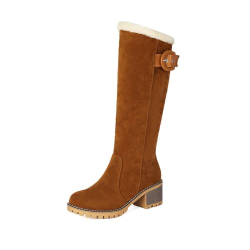 Chaussettes d'hiver tendance au talon incliné anti-glissement kaki 37.5