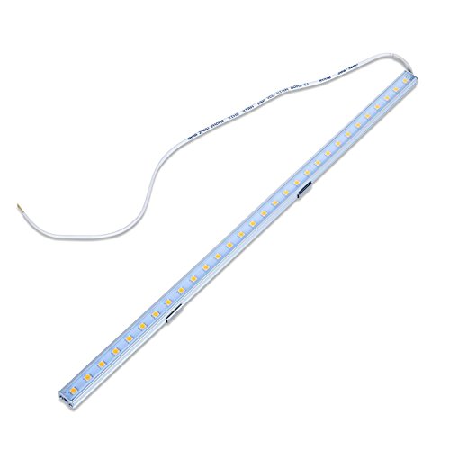 DC 12 Volt - 24 Volt 30x 5050 LED 20' Light Bar Lamp Tube Work Bench Station Light Rigid Aluminum Sink Strip Stripe Under Counter Cabinet Solar Marine 12V-24V Linear Garden Path Landscape Lighting