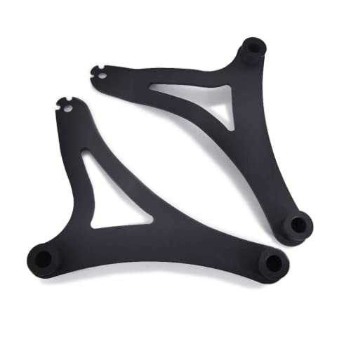 Dossier réglable pour selle rigide indienne 14-22 noir haute finition