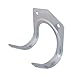 Wideskall Universal Galvanized Metal Utility Storage Hooks for Garden Tools (Pack of 25)