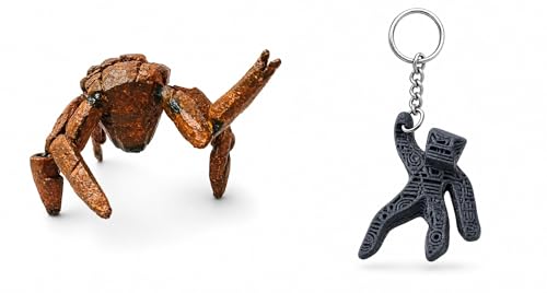 Image of Grace Keychain and Rocky Statue Combo | 3D Printed Sci-Fi Collectibles | Detailed Display Model & Lightweight Keychain | Unique Gift for Space Fans | Project Hail Mary fan favorites