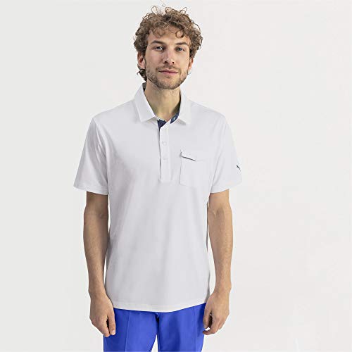 PUMA Donegal Polo, Shirt Uomo, Bright White, S