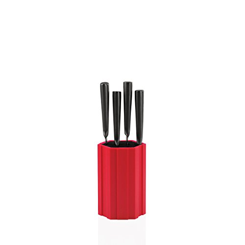 Kapoosh Hex-Connex Universal Knife Caddy- 5 Inch Cherry Red - Thumbnail 2