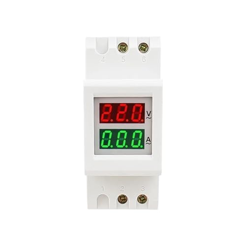 Compteurs d'énergie LED Rail DIN voltmètre ampèremètre AC 200-450V D37-2042