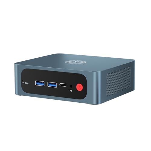 TRIGKEY ミニpc Speed S5 Pro AMD Ryzen 7 5850U(8 コアと 16 スレッド, 最大4.4 GHz, Zen 3 アーキテクチャ) Mini PC 32GB DDR4 500GB M.2 NVME SSD PCIE, 小型pc, 3画面同時出力 4K 60Hz, 高速WiFi 6/BT 5.2, 家庭/オフィス/ミニゲームPCに適しています