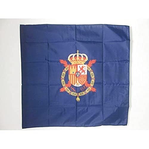 AZ FLAG, Royal Standard of Spain Juan Carlos I Flag, 3x3 Ft, 100% Polyester Spannish kingdom Banner with Sleeve