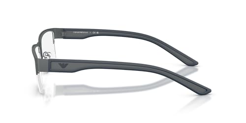 Image of Emporio Armani mens Ea1182 Rectangular Prescription Eyewear Frames