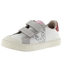 victoria Sneaker Unisex Oliver Barefoot Effetto Pelle & Pezzi A Contrasto & Strappo 1356101 per Bambini Plata 25