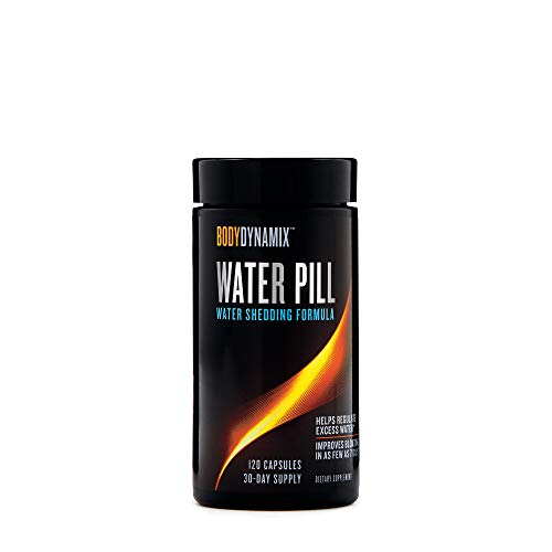 BodyDynamix Water Pill, 120 Capsules, Helps Regulate Water Balance