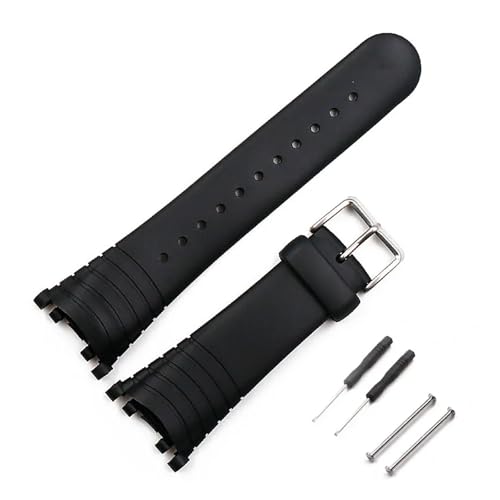 HASGTFM Correa de goma for hombre, accesorios for reloj, correa impermeable for deportes al aire libre, compatible for SUUNTO, correa de reloj VECTOR for hombre(Schwarz) HASGTFM Correa de goma for hombre, accesorios for reloj, correa impermeable for deportes al aire libre, compatible for SUUNTO, correa de reloj VECTOR for hombre(Schwarz)