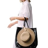 KLIPSTA Hat Clip - Magnetic Hat Holder for Traveling Bags, Backpacks, Purses, Totes and More, Hands