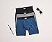 SAXX Underwear Co. Men's Core Cotton Boxer Brief with Fly, Pouch, 3 Pack, Black/Shade/Dark Denim, Medium