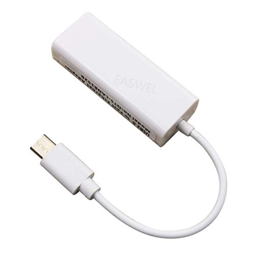 USB-C/Type-C to RJ45 Ethernet LAN Adapter for Samsung Galaxy S10/S10e/S10 Plus