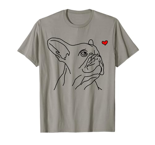 French Bulldog Love Frenchie Dog Mom Funny Girls Gift T-Shirt