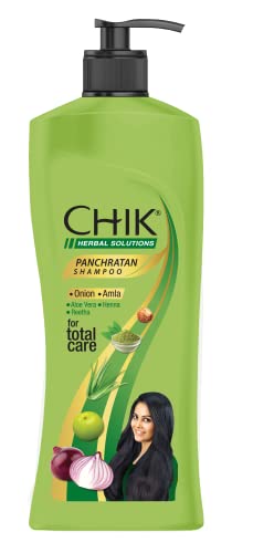 Image of Chik Panchratan Herbal Solution Total Hair Care Shampoo, (650ml)