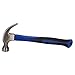 Claw Hammer Fibreglass 16oz with TPR Handle Curved Rip Nail Steel Head AT047