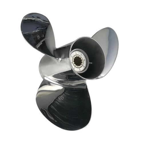 Hélice en acier inoxydable pour moteur 35-60 CV une résistance marine supérieure en mer