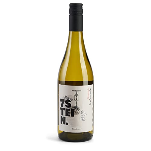 7STEIN Riesling Hochgewächs – ein Qualitätswein, Weißwein aus Rheinhessen, Deutschland (1 x 0.75 l)