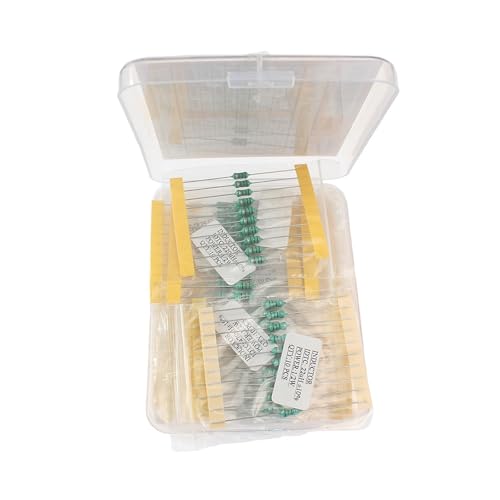 Lot de 1500 résistances 1/2W de 1 Ohm à 10 m Ohm à 5 couches de carbone pour circuits de précision - 2