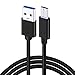 Ladekabel Schnellladekabel  günstig Kaufen-3FT Schnellladekabel USB Typ C - Langer STECKER 10mm - für BlackView BL6000 Pro, BV5900 BV6100 BV6300 BV6800 Pro BV6900 BV9500 Plus BV9600E BV9700 BV9800 BV9900E BV9900 Pro Outdoor Smartphone