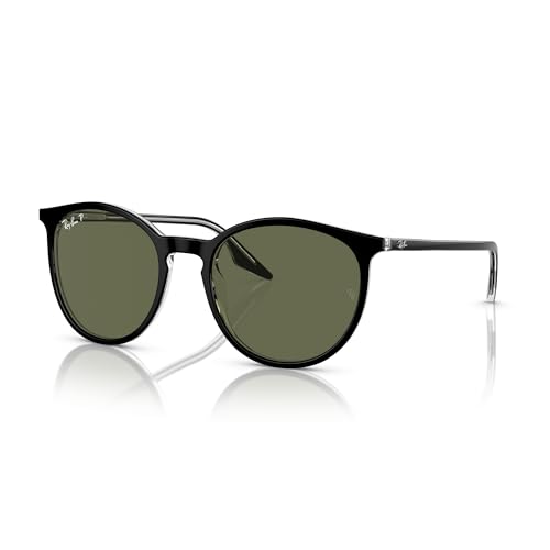 Ray-Ban RB2204-919/58-51 - Damen/Herren Sonnenbrille - Black On Transparent