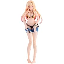 Kitagawa Marin Figure Anime Dress Up Figure, 17cm Swimsuit Ver Marin Kitagawa Statue Model Desktop Decoration Collectible Gifts for Fans