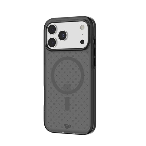 Tech21 EvoCheck Case for iPhone 17 Pro Max – Smokey/Black | Slim Protective Case | Impact Protection | MagSafe Compatible - image 3
