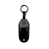 Tesla Key Fob Cover Model X Smart Remote Control Car Key Cases for Tesla Model S 3 Y X Tup Transparent Key Case (Black, Model X)