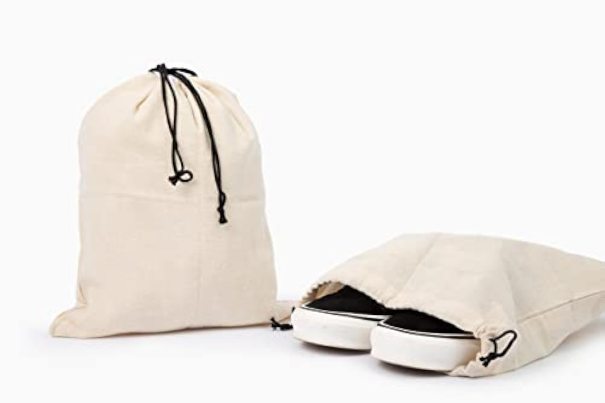 Reusable Travel Drawstring Bags for Shoes and Accessories