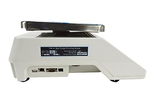 Báscula electrónica comercial digital con impresora y cinco pantallas miniatura 4