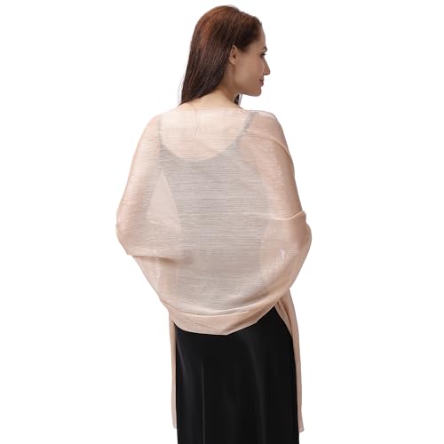 Ladiery Shawl for Women - Shawls and Wraps for Evening Dresses Chiffon Shawl and Formal Wedding Party and Gifts for Women