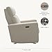 Nurture& The Glider Premium Power Recliner Nursery Glider Chair with Adjustable Head Support | Designed with a Thoughtful Combination of Function and Comfort | Built-in USB Charger (Ivory)