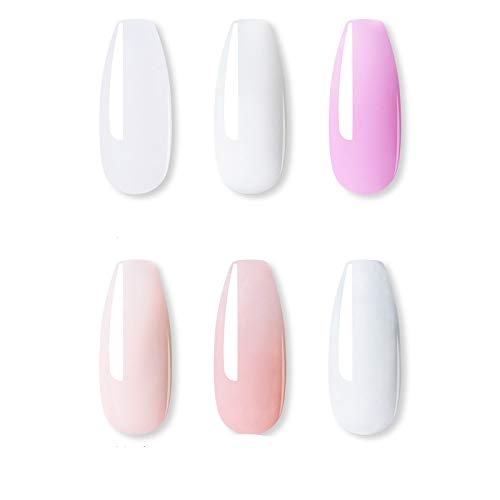 Esmalte Gel Uñas Barniz 6 Colores 15 Ml De Gel De