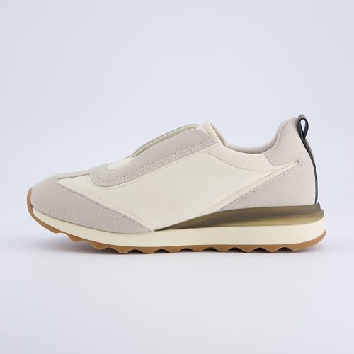 CUSHIONAIRE Women's Zanie Slip on Nylon Sneaker +Comfort Foam, Wide Widths Available2