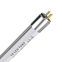 IHYCTV EVG LED Röhre T5 549mm, Tageslichtweiß, 6500K, F14T5, 12W, 1550lm, 140 Grad, Blendfrei, ersatz für leuchtstoffröhre mit G5 Sockel, 1 Stück