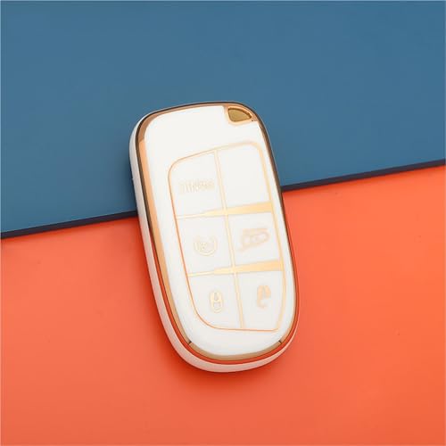 Funda de llave para Dodge Challenger protector flexible TPU 4
