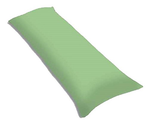 Dulce Lino New Bolster Pillow Case Cover & Pregnancy Maternity Orthopaedic Support.(Mint Green, 3FT)