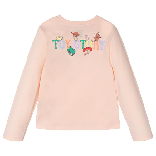Image of Disney Girls 2 Pack Long Sleeve T-Shirts Infant to Big Kid Sizes (18 Months - 14-16)