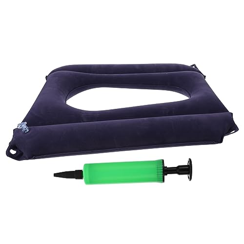 COLLBATH Breathable Inflatable Cushion Hollow Back Cushion Inflatable Wheelchair Pads Hollow Seat Cushion Inflatable Seat Cushion Chair Cushion Hollow Air Inflatable Seat