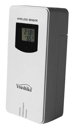 Youshiko Weather Station Radio Controlled Clock, (Official 2026 UK & Ireland Version) Indoor Outdoor Temperature, Humidity, Barometric Pressure, Sunrise/Sunset Times - Image 6