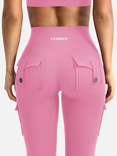 Image of YEOREO CoreFlex Women Workout Flare Leggings