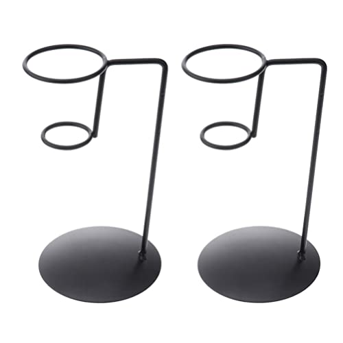 Angoily Hand Roll Serving Rack 2pcs Ice Cream Cone Holder Ice Cream Serving Rack Sushi Hand Roll Display Stand French Fries Server for Restaurant Shop Home Supplies Dessert Cone Rack