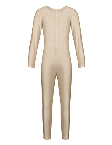 dPois Bodies de Danza Maillot Ballet Manga Larga Niñas Niños Mono Leotardo...