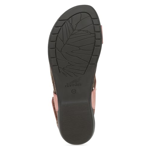 Image of Dansko Reece Sandal for Women - Memory Foam and Cork Footbed for Comfort and Arch Support - Lightweight Rubber Outsole for Long-Lasting Wear with Hook & Loop Strap