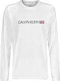 Original Products Calvin Klein Men\'s Long Sleeve Logo Top - White - L