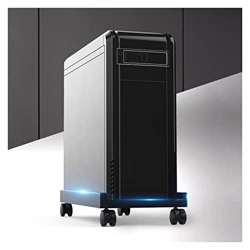Soporte para Laptop, soporte de CPU móvil con ruedas, apto para torre de computadora y impresora miniatura 5