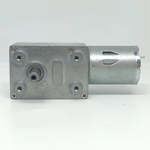 Moteur à engrenages cc JGY370 24V 6RPM avec réduction à vis sans fin